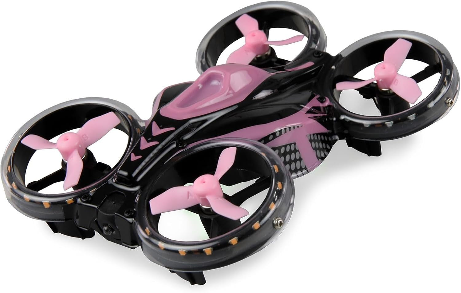 2-in-1 Pink Battle Drone RTF Infrared Combat Hover & Flight Mode Toy for Kids