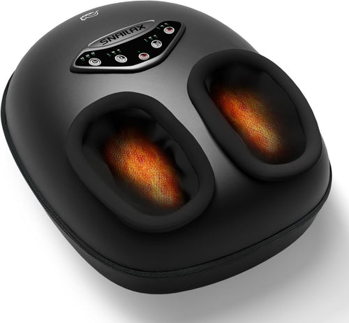 Deep Kneading Foot Massager with Heat, Compression & Vibration