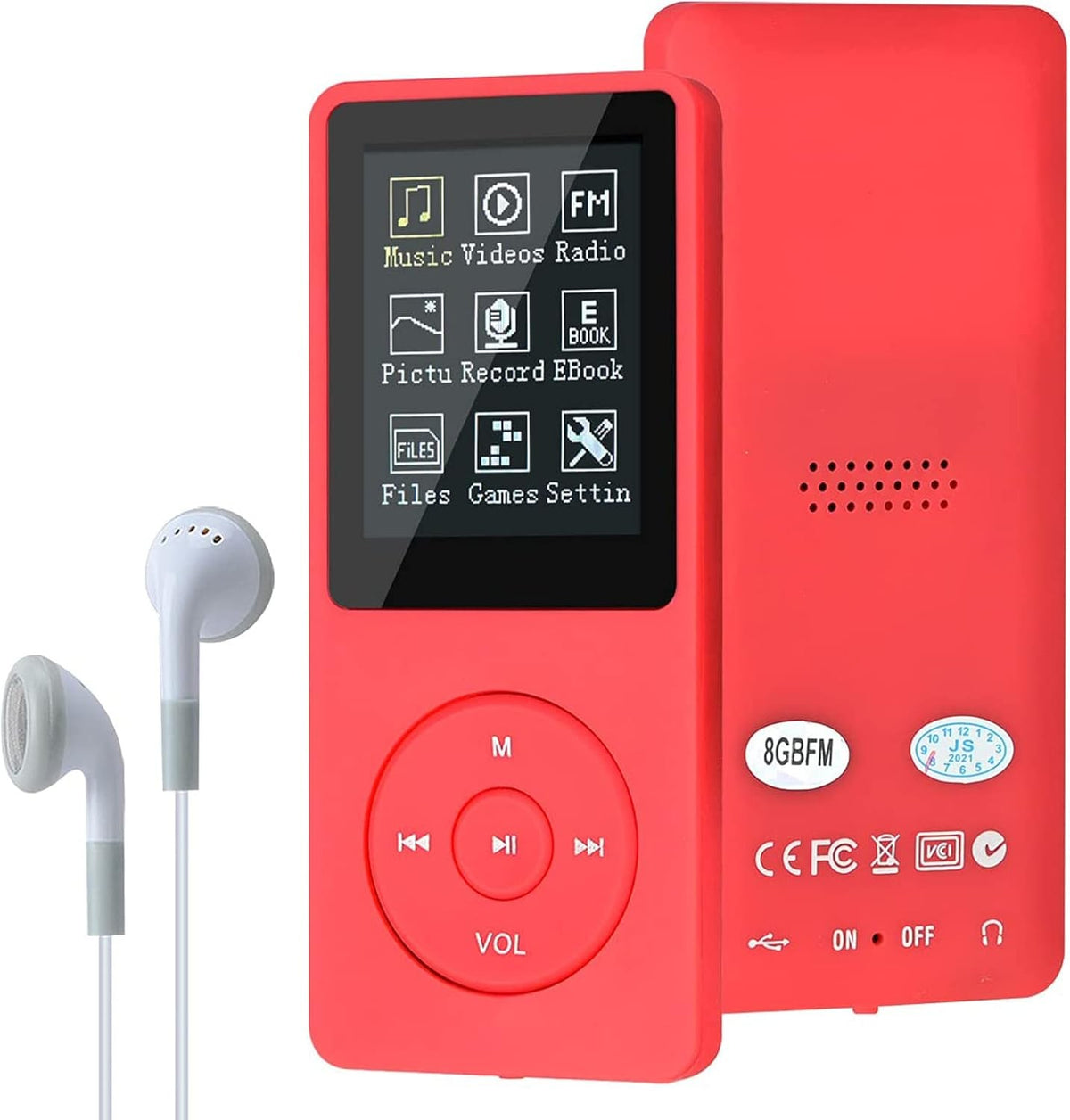 8GB MP3/MP4 Digital Music Player Portable FM Radio Voice Recorder
