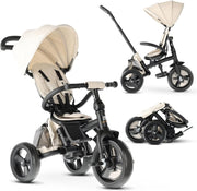 5 in 1 Foldable Baby Trike Push Handle Swivel Seat Canopy 9M-4Y