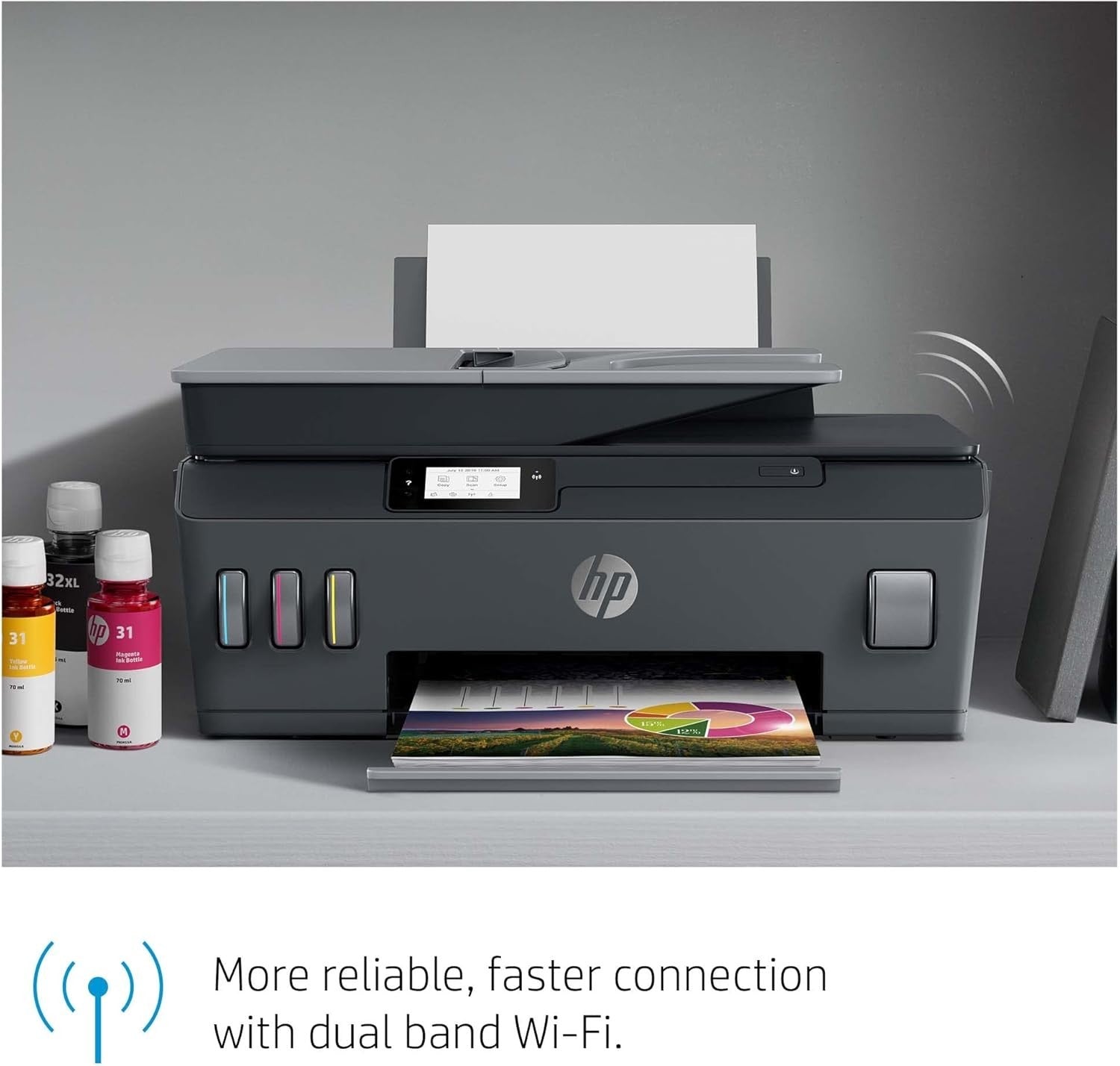 Smart Tank 570 All-in-One Ink Tank Printer | Colour | Wi-Fi | ADF | Borderless