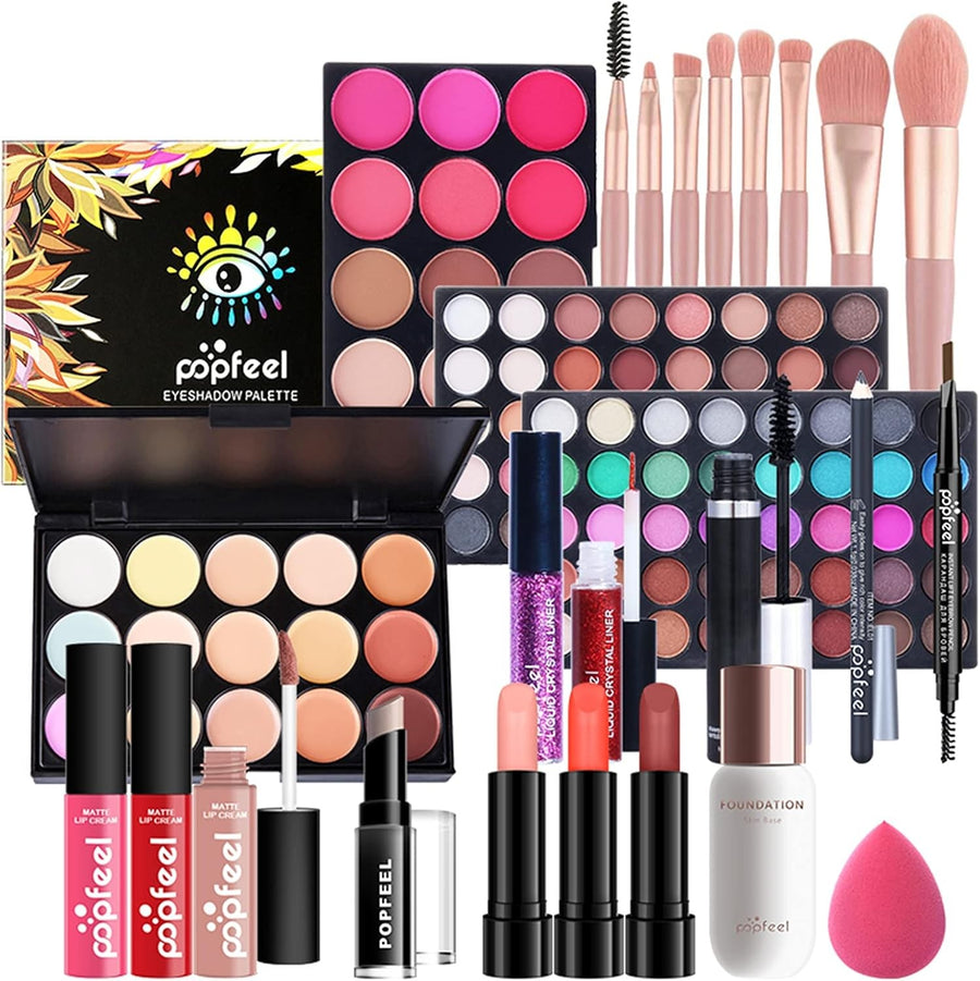 All In One Makeup Kit 26PCS Full Face Set Eyeshadow Lipstick