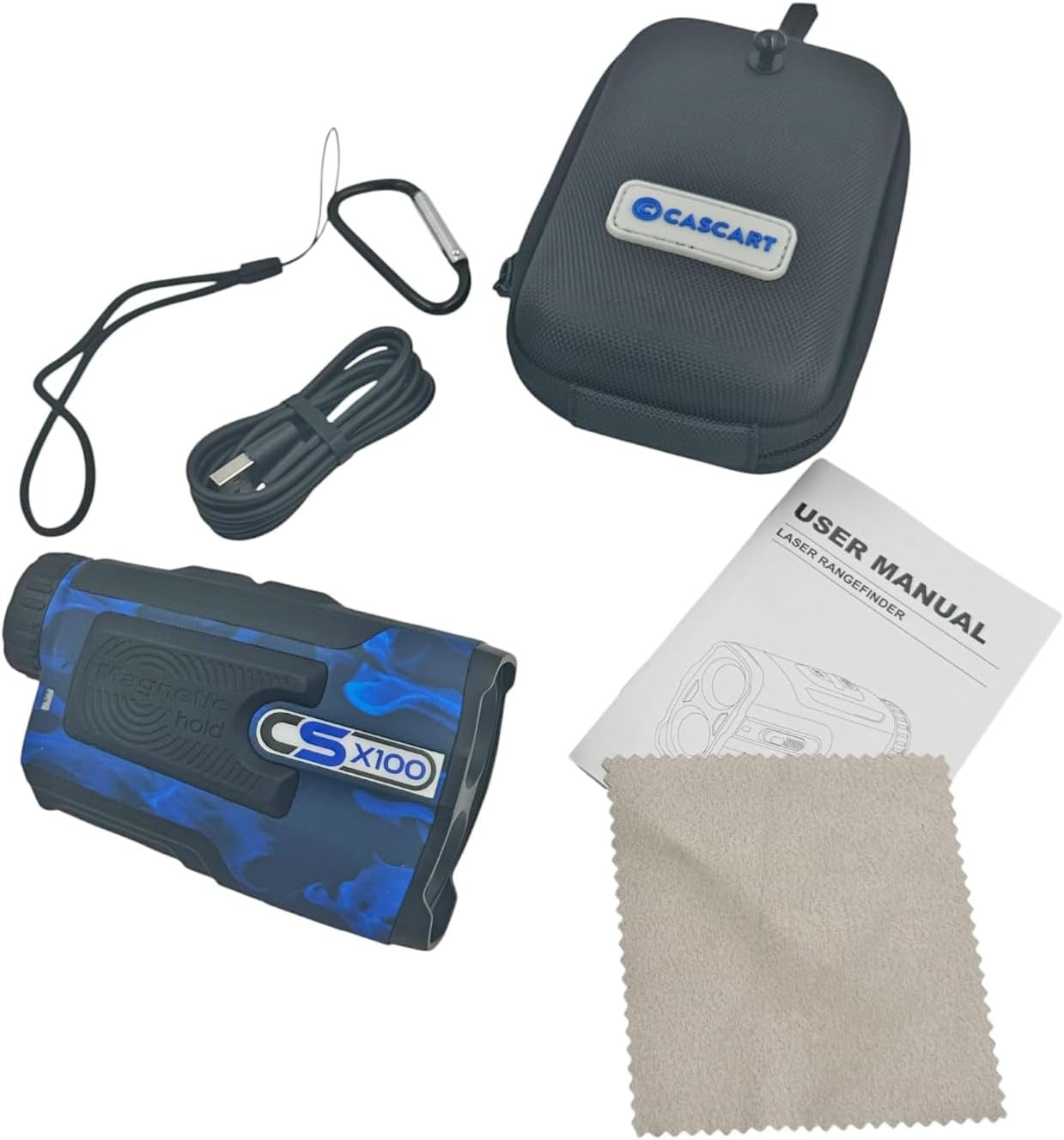 Golf Rangefinder 700Y Slope Magnification Magnetic Rechargeable