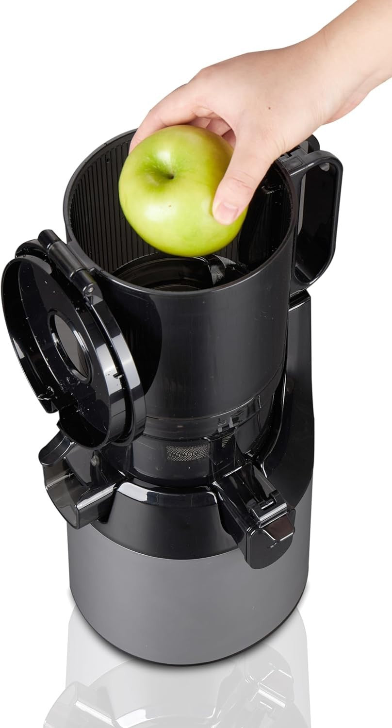 Self Feeding Slow Juicer Whole Fruit Masticating 37RPM Easy Clean 300W