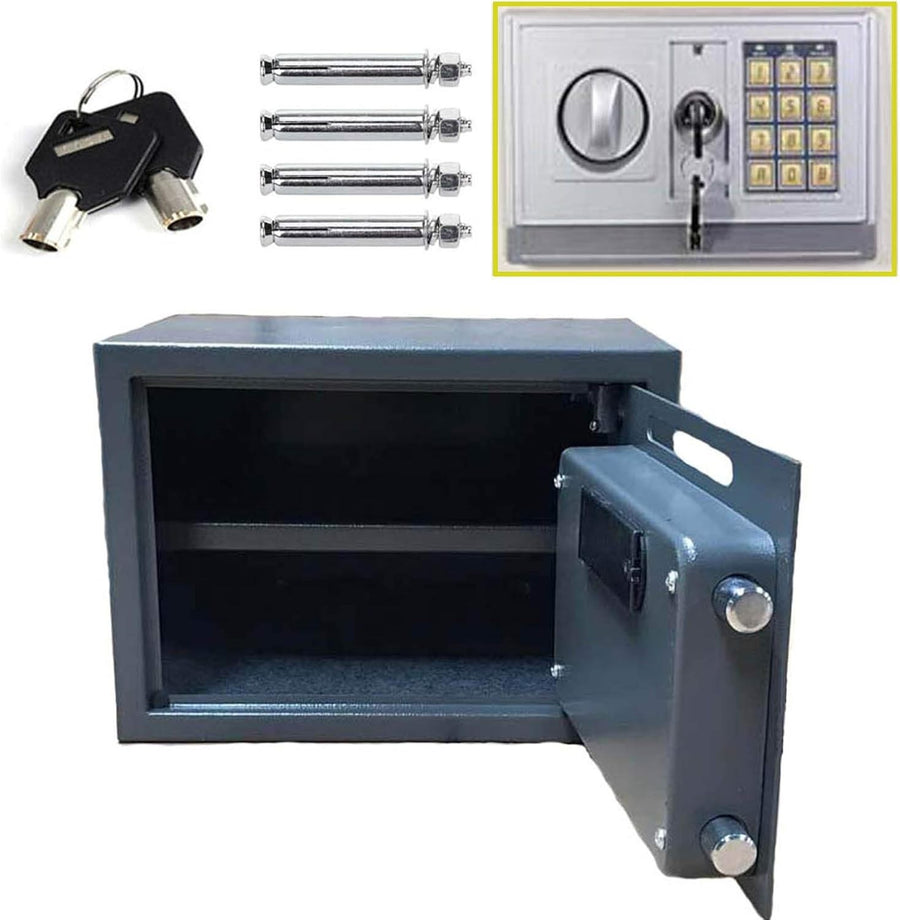 16L Digital Security Safe Box Electronic Keypad Cash Document Lock