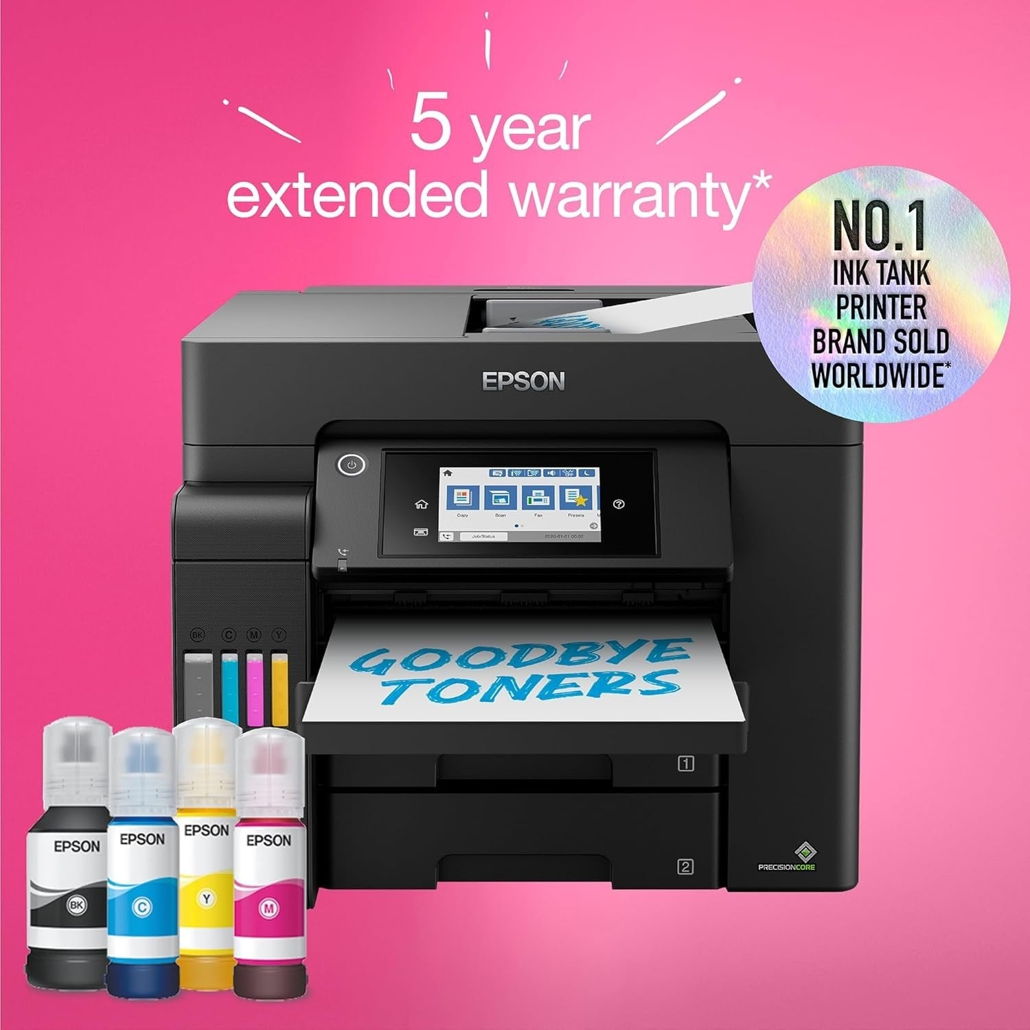 EcoTank ET-5805 A4 High Duty Wireless Multifunction Printer with ADF