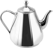 1.2L Stainless Steel Teapot Coffee Pot Silver Easy Pour 4-5 Cups