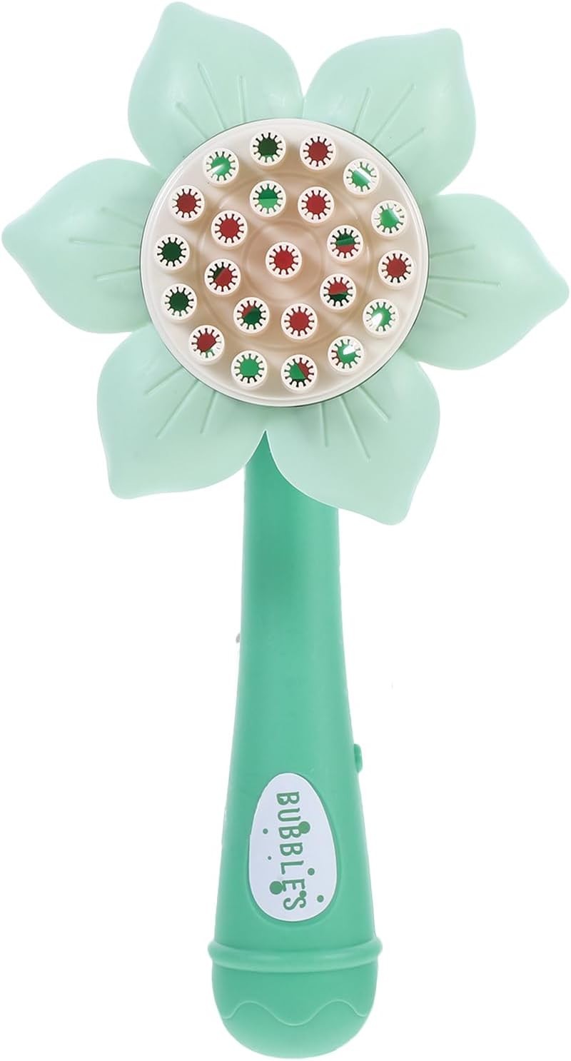 Sunflower Bubble Machine Portable Electric Bubble Blower Kids Toy