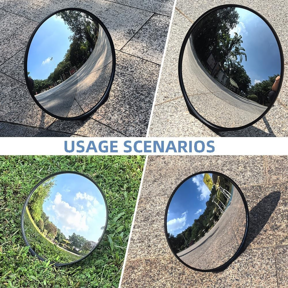 12" Golf Convex Swing Mirror Adjustable Training Aid