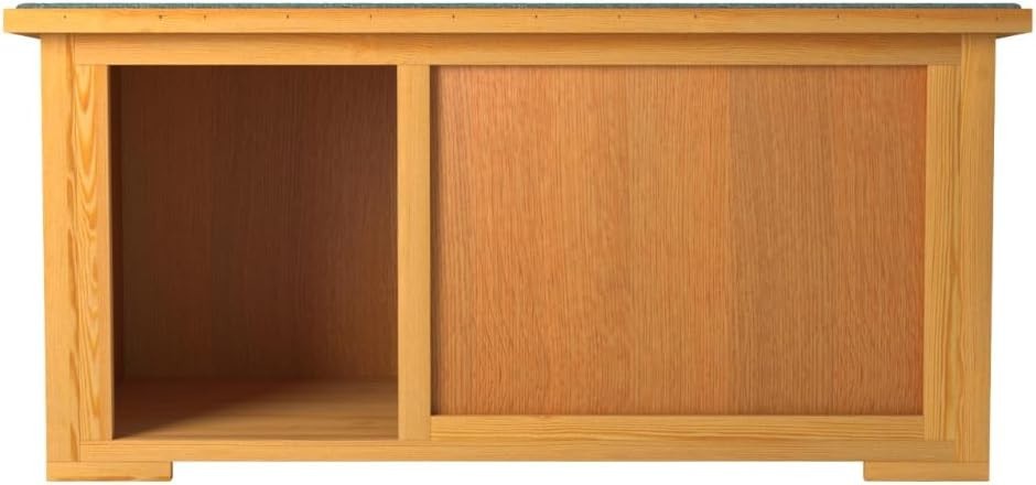 Outdoor Cat Shelter with Pet Door | Felt, Ventilated, Easy Assembly