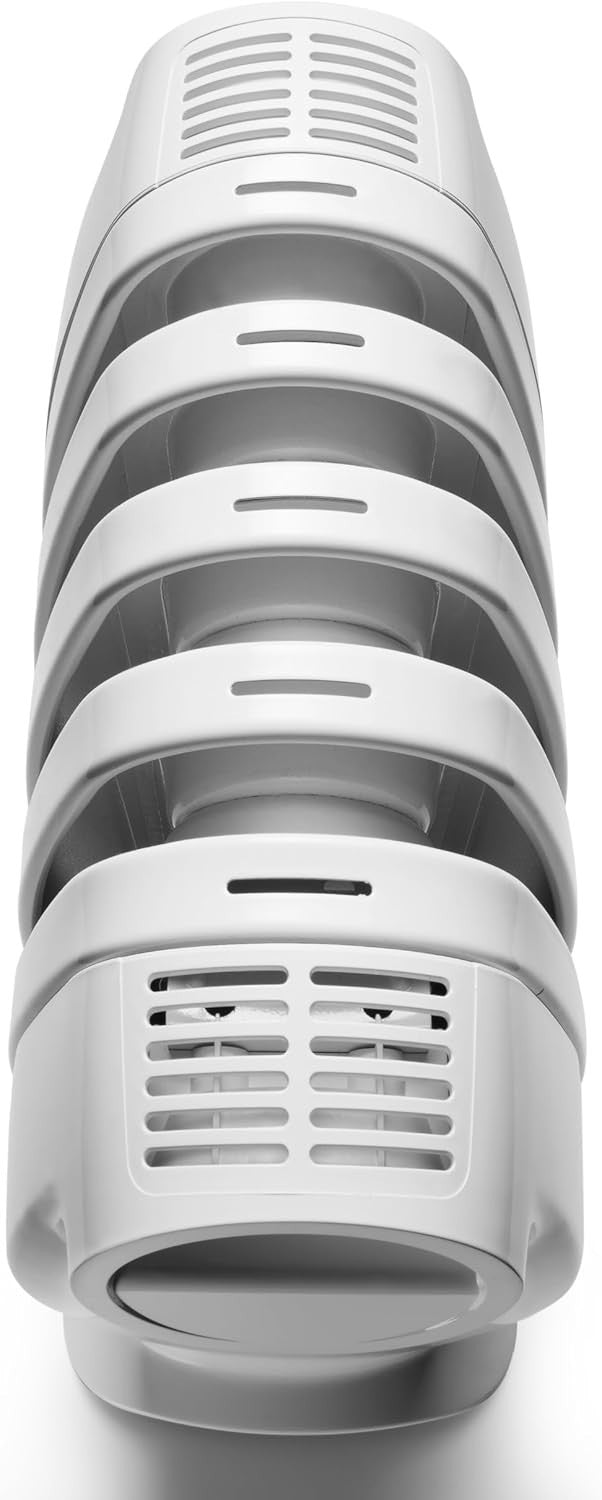 500W Oil Filled Radiator Electric Heater White Portable Floor Heater