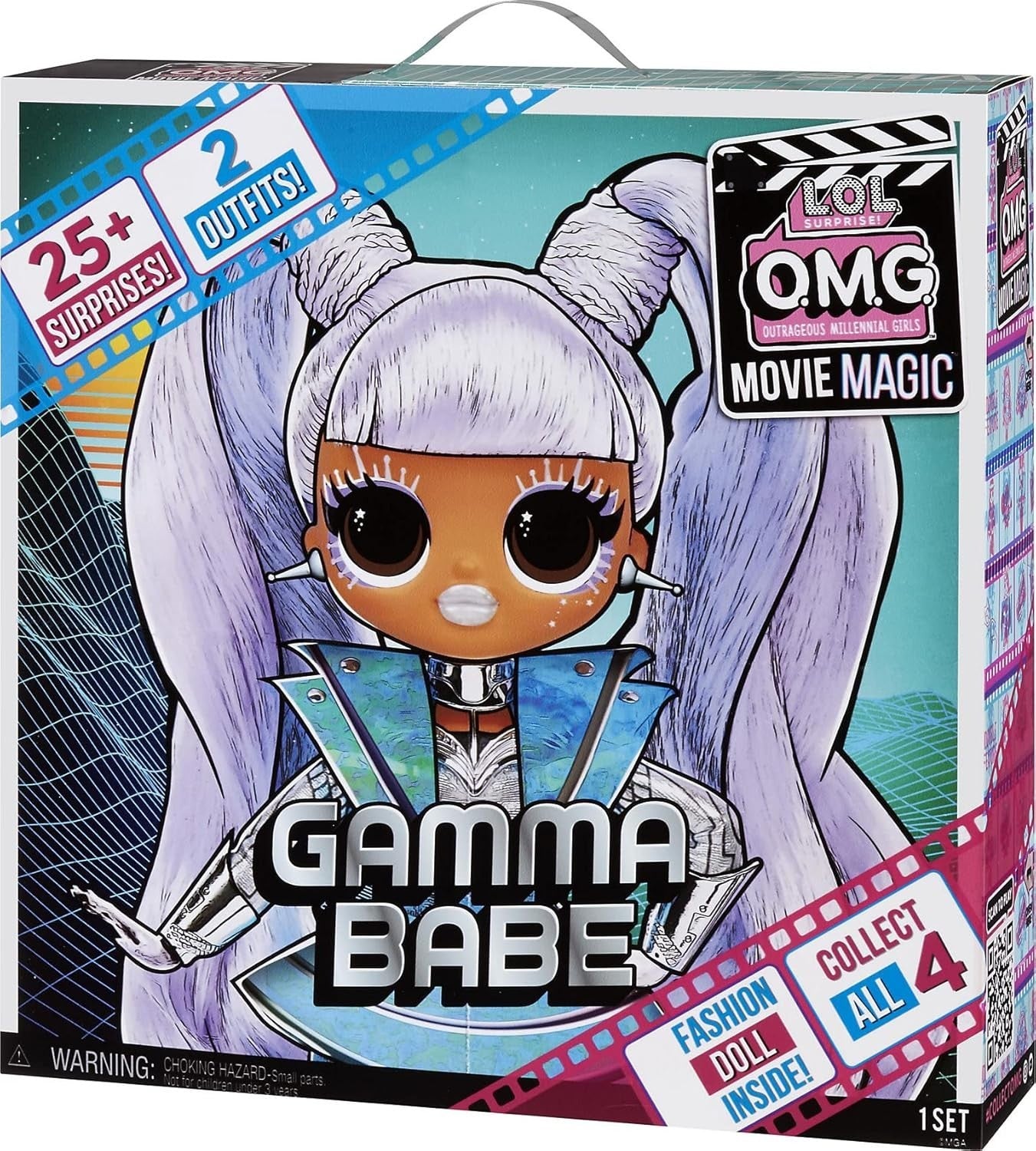 Movie Magic Fashion Doll Gamma Babe 25 Surprises Theater Playset