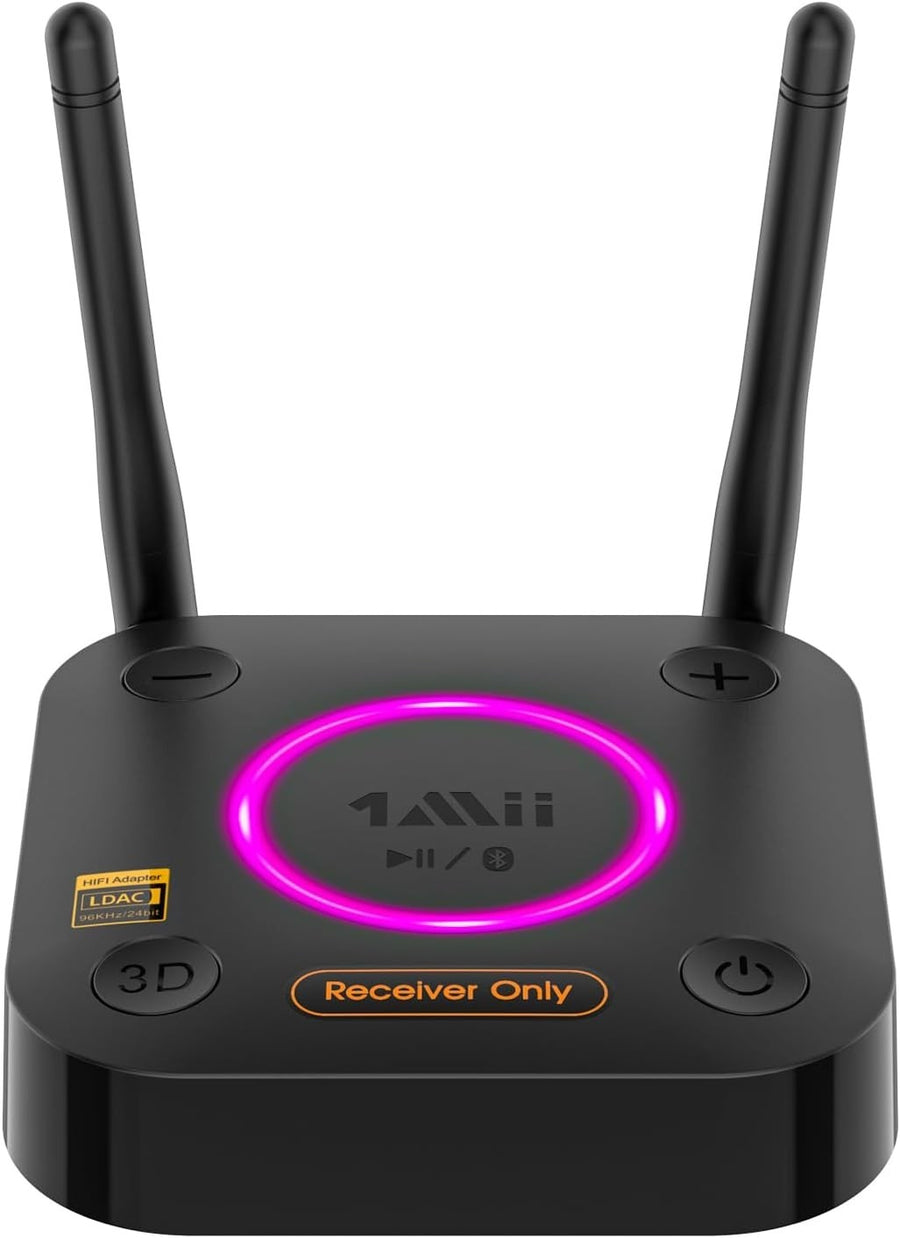 HiFi Bluetooth 5.2 Receiver LDAC aptX HD 3D Audio Coaxial Optical DAC Output