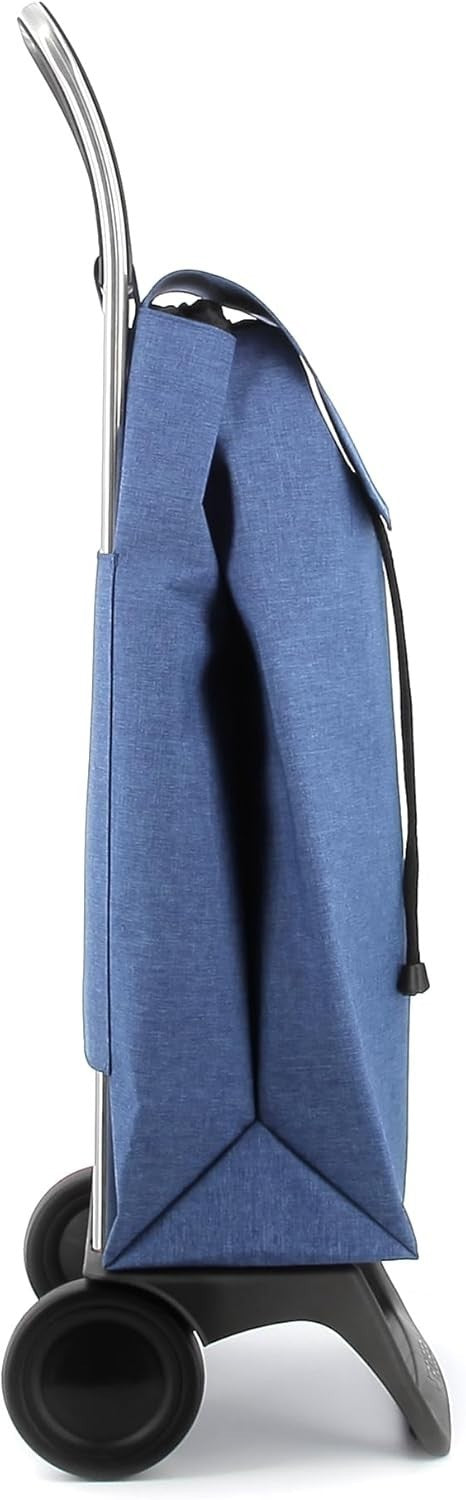 Rolser Jet Tweed 2-Wheel Shopping Trolley Blue 50x50x50 cm Durable