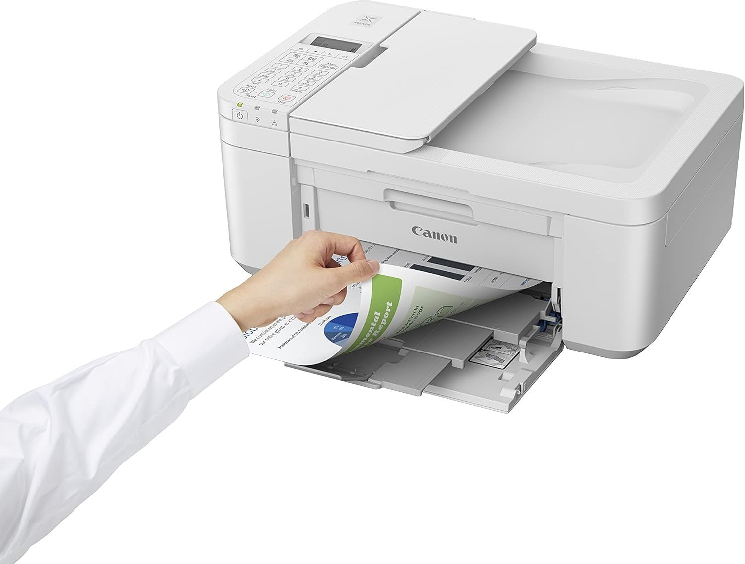 All in One Colour Inkjet Printer with WiFi, Duplex Printing and USB