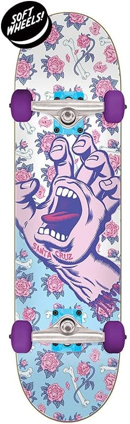 Complete Skateboard 8.0 x 31.25 Pro Maple Deck Youth 95A Wheels Black