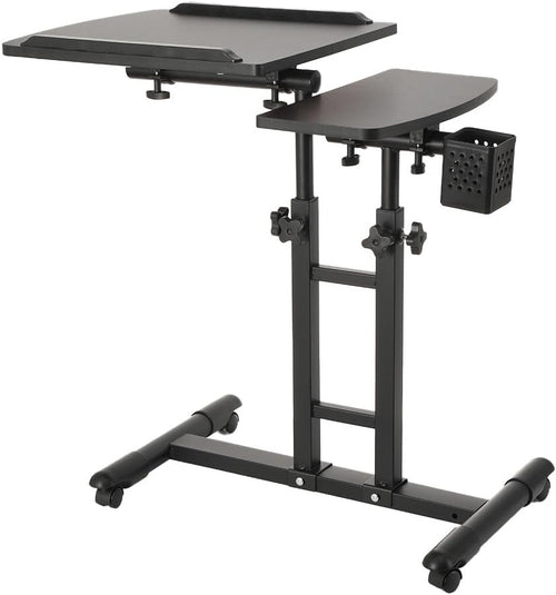 Portable Tattoo Workstation Adjustable Tray Arm Rest Stand with Storage