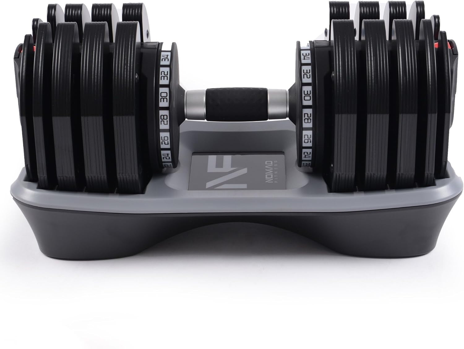 Adjustable Dumbbells Pair 2–36kg 18-in-1 Heavy Weights Home Gym Set