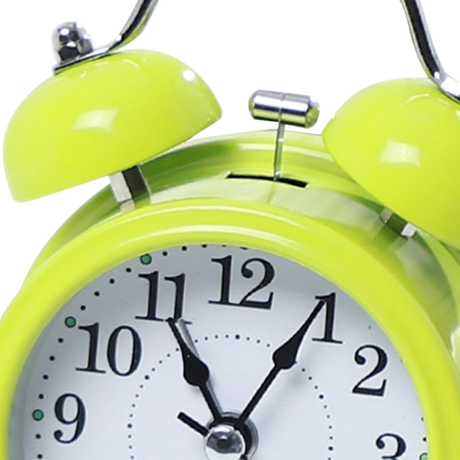 5 Pack Twin Bell Alarm Clocks Luminous Dial Backlight Heavy Sleepers
