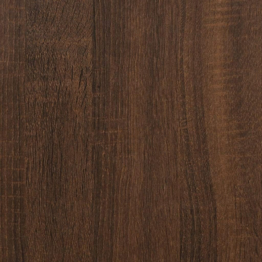 Modern Wood Effect Sideboard Cabinet 3 Drawer Storage Buffet for Living Room