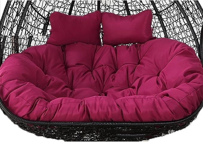 2 Seater Egg Chair Swing Cushion Waterproof Washable Thick Outdoor Seat Pad