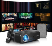 Smart 4K Projector 1400 ANSI Android TV WiFi 6 Bluetooth Auto Focus