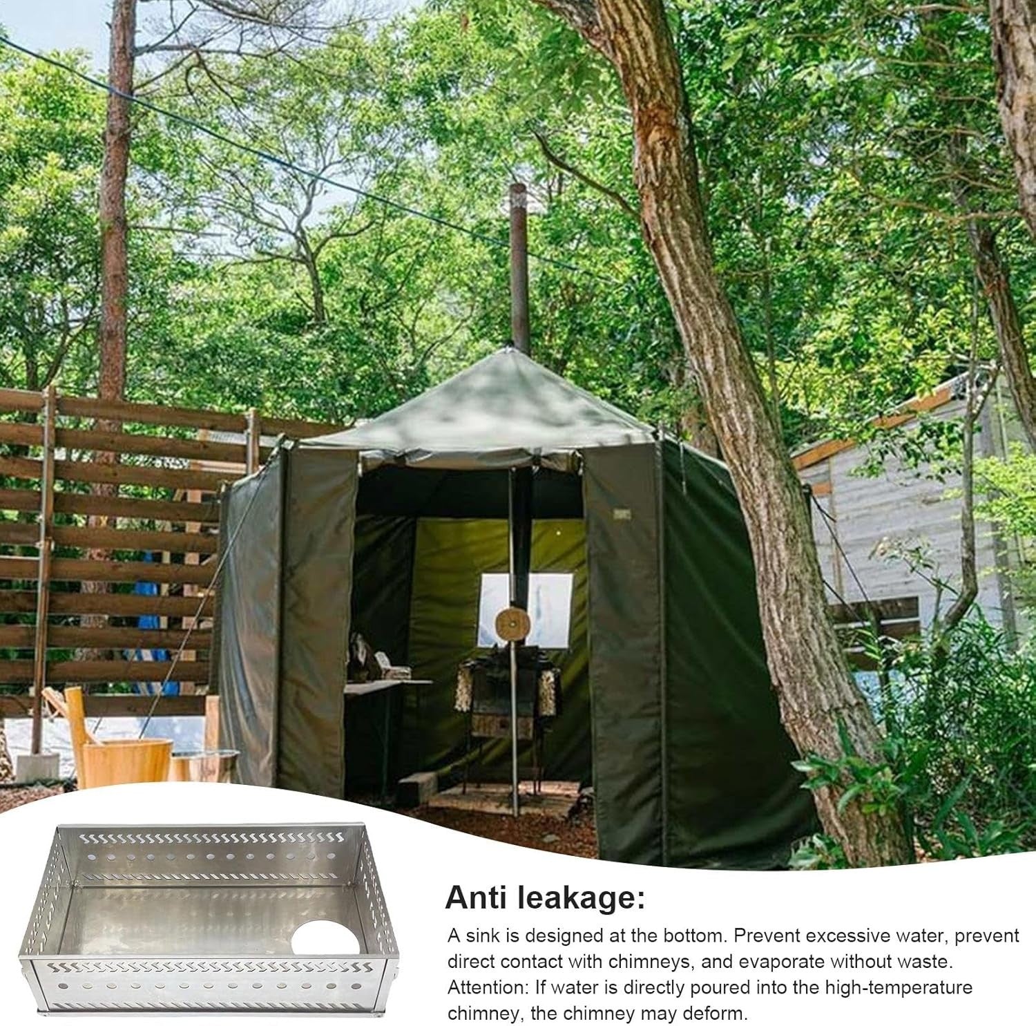 Foldable Sauna Stove Stone Basket – Stainless Steel Firebox for 20kg Rocks