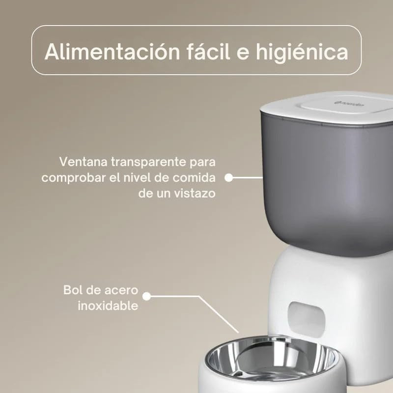 WiFi Smart Pet Feeder 3L Automatic Cat Dog Food Dispenser App Control
