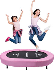 Oval Indoor Trampoline for Two Quiet Rebounder 40 Springs 150KG