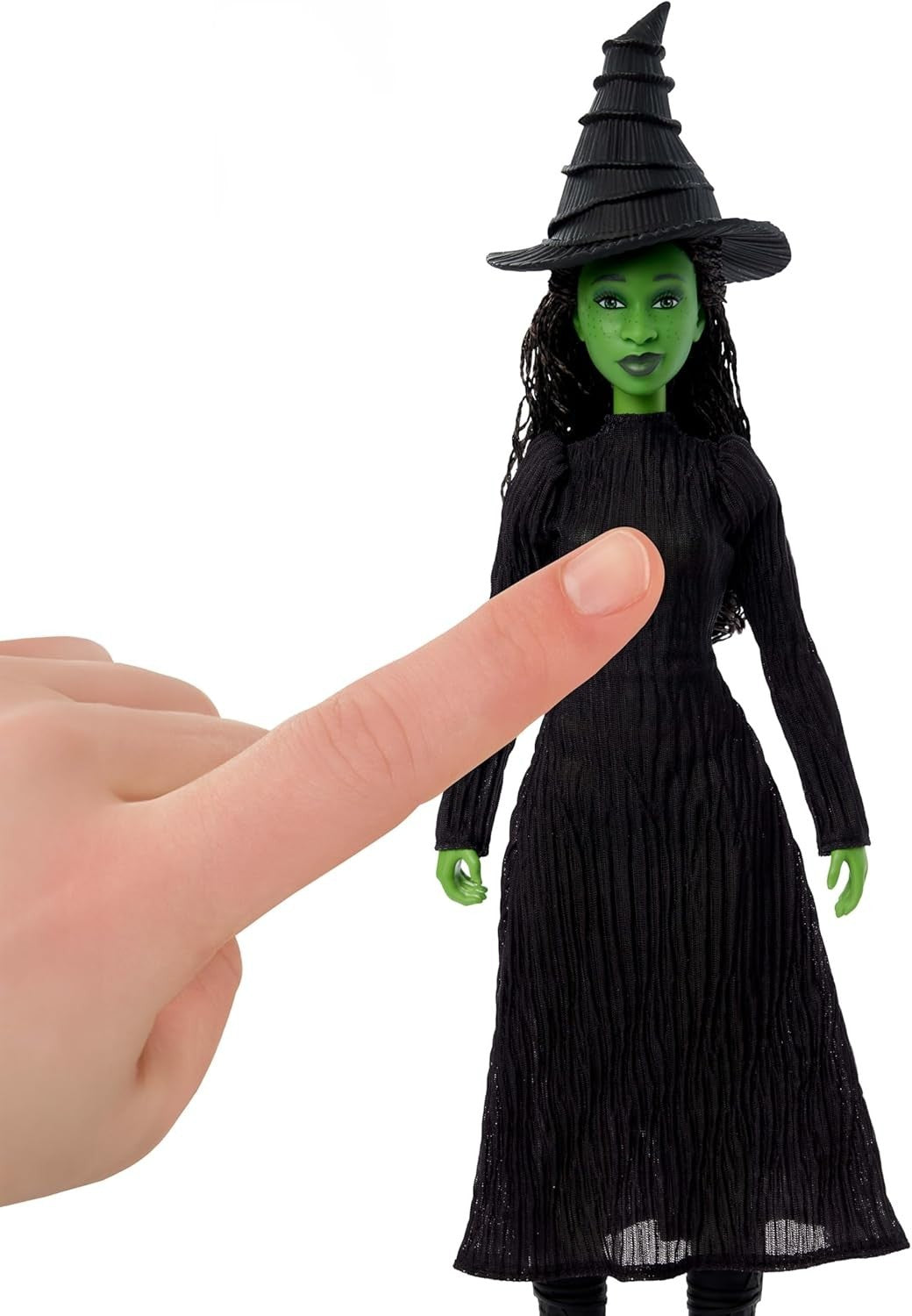 Singing Witch Fashion Doll Sings Defying Gravity Posable Outfit