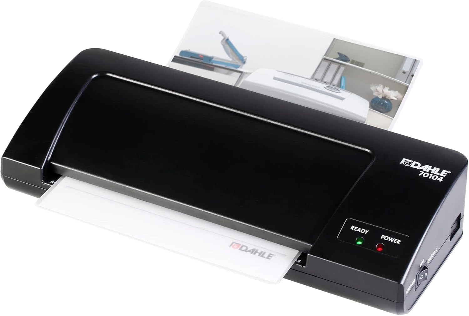 A4 Laminator Hot Cold Compact Fast Warm-Up 2-Roller 125 Micron