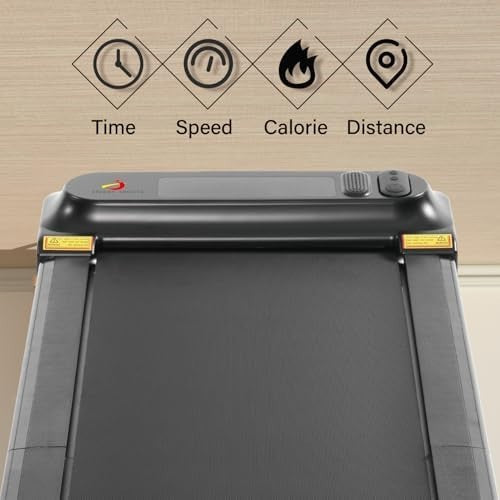 Folding Walking Pad 0.75HP Under Desk Treadmill LED Display Remote App Control