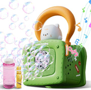 Bubble Machine Kids Lights Music Portable Automatic Blower
