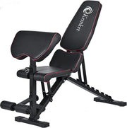 Foldable Adjustable Weight Bench Flat Incline Decline Home Gym 660lb