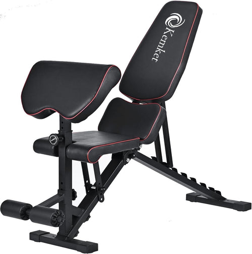 Foldable Adjustable Weight Bench Flat Incline Decline Home Gym 660lb