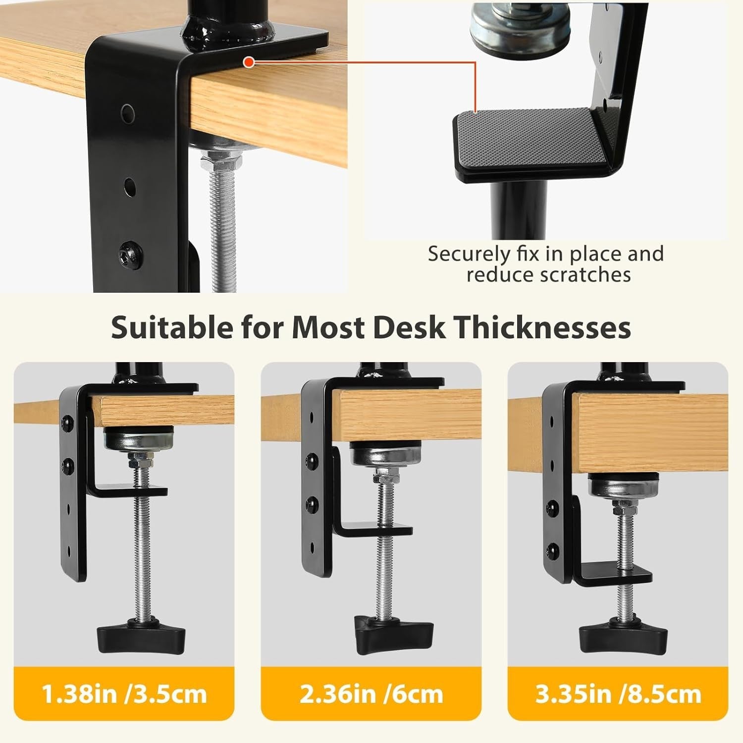 360° Rotating Cat Desk Bed Adjustable Clamp Hammock Perch 43cm