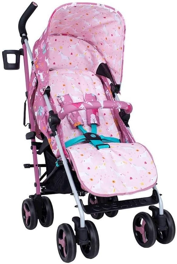 Ultra Light Umbrella Pushchair 25kg Load, Footmuff, One-Hand Fold