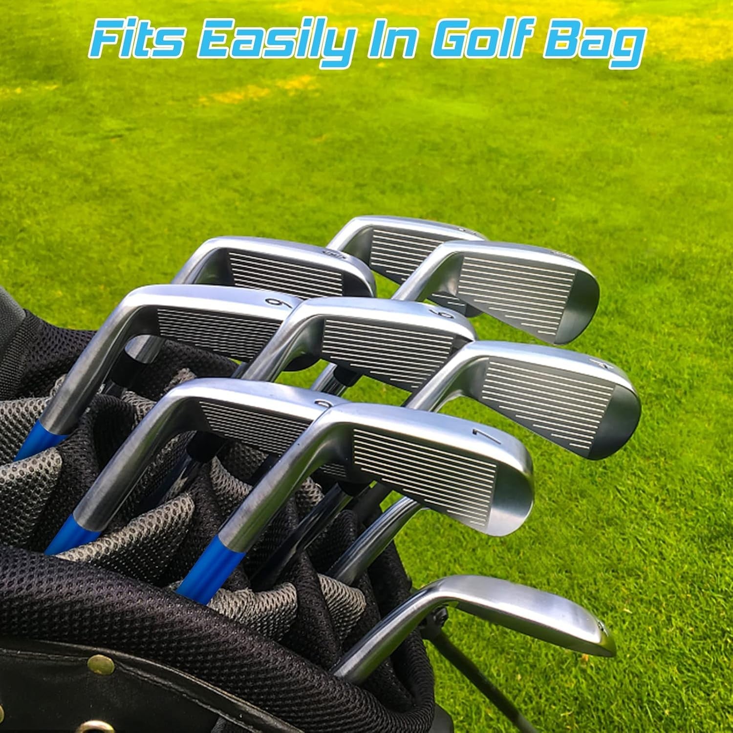 7 Iron Golf Swing Trainer Aid Warm Up Stick for Tempo & Strength