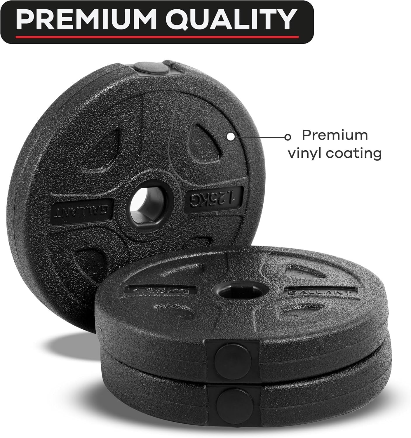20kg Adjustable Dumbbell Barbell Set 2-in-1 Vinyl Weights Home Gym