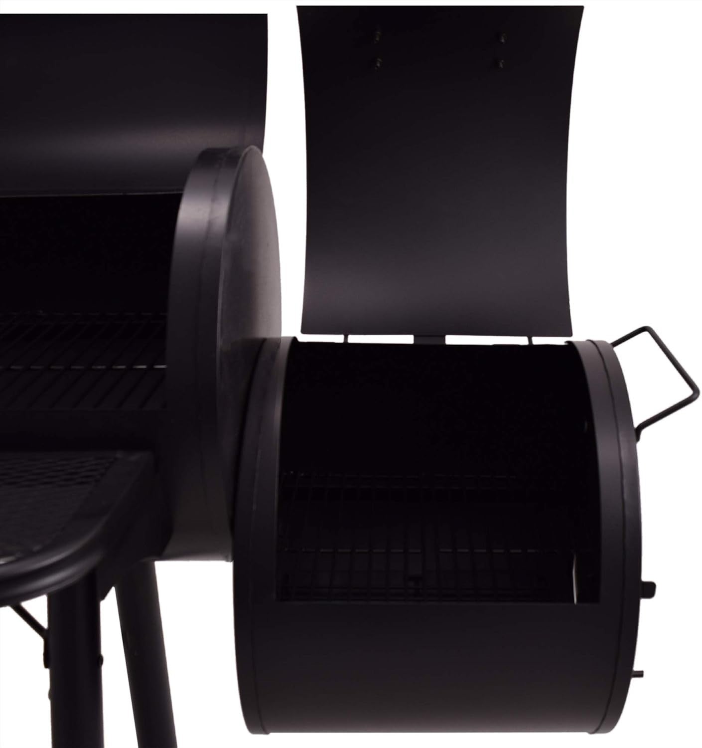 XXL Charcoal Smoker BBQ Grill & Smoker Oven Trolley | Large Outdoor Barbecue