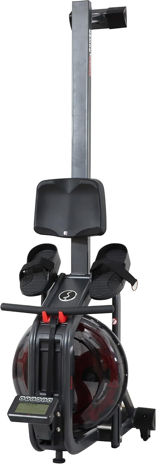 Smart Water Rowing Machine Dynamic Resistance LCD App Holder Quiet Rower 135KG