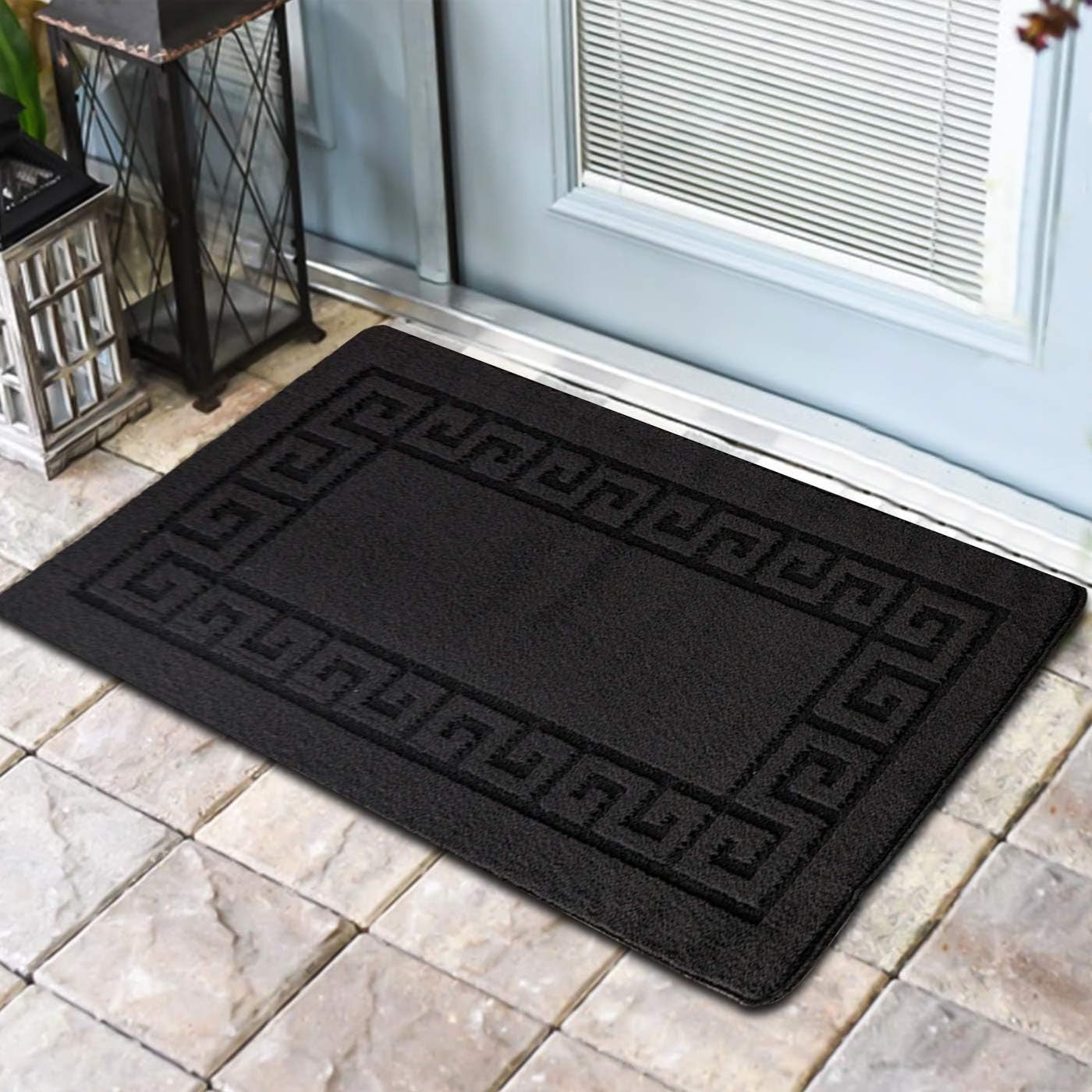 Non Slip Indoor Door Mat 40x60cm Waterproof Heavy Duty Entrance Rug