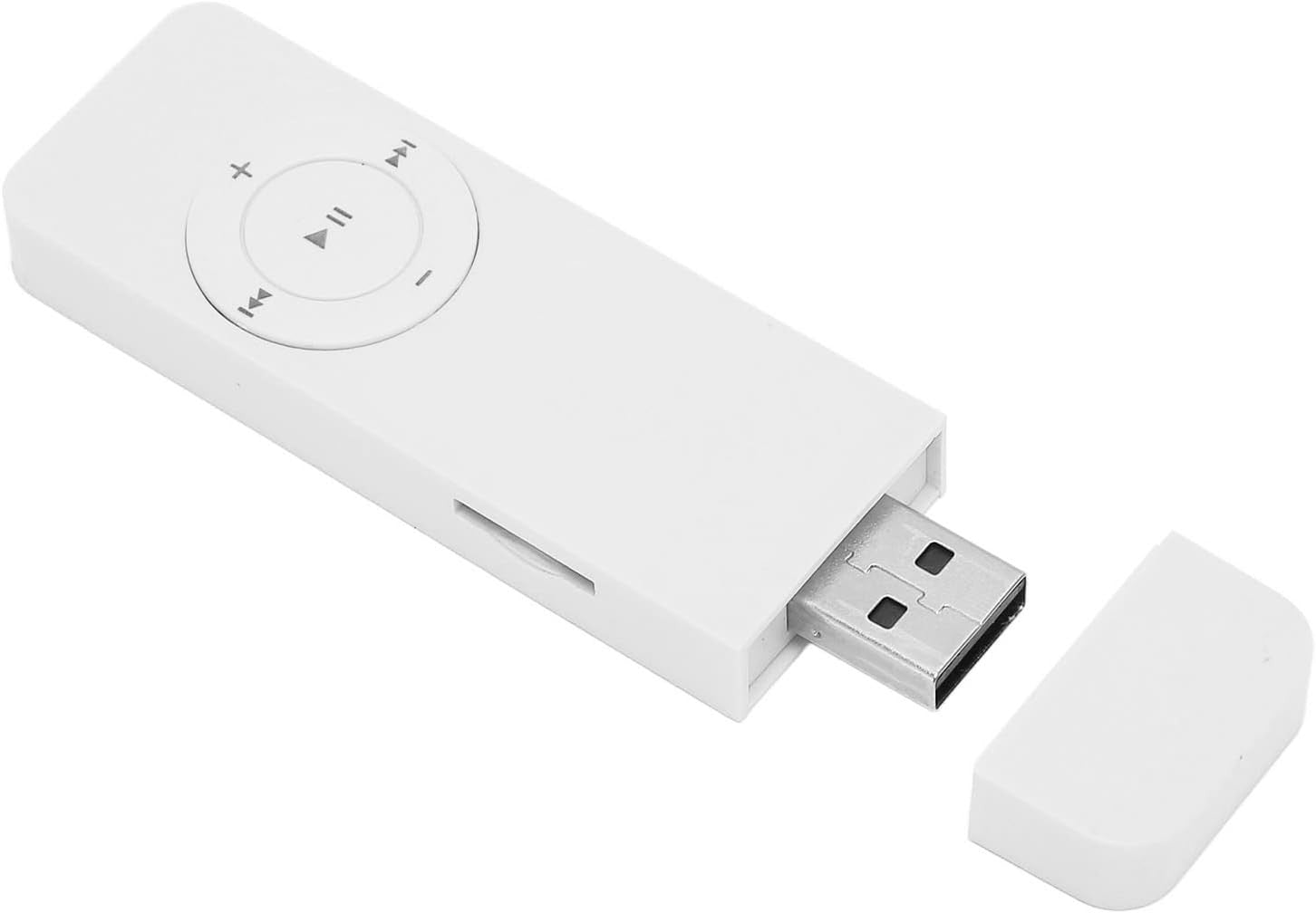 USB MP3 Player Lossless Sound Student Kids TF 64GB White