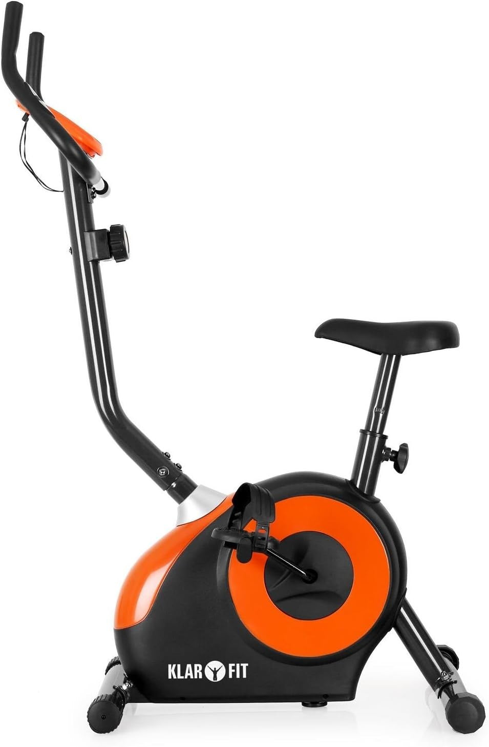 Foldable Magnetic Exercise Bike w/ LCD Monitor, 8 Levels & Pulse Sensors