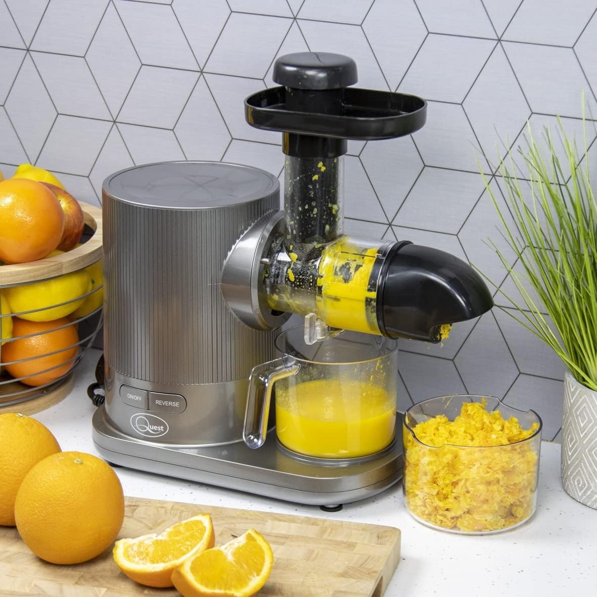 Quiet Cold Press Slow Juicer Masticating 150W High Nutrition Low Noise