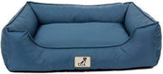 Waterproof Medium Dog Bed 75x58cm Washable Basket Blue