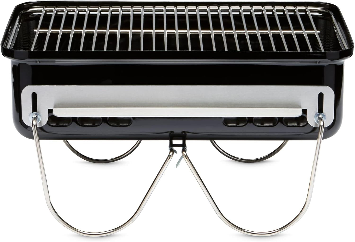 Portable Charcoal BBQ Grill with Folding Legs – Compact Alloy Steel