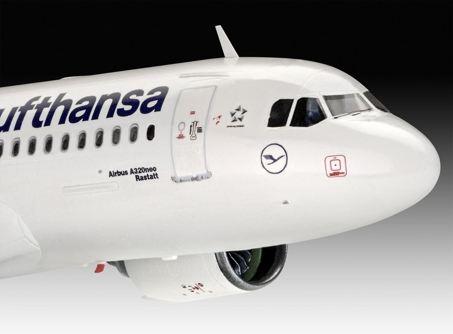 Airbus A320neo Model Kit 1:144 Scale Unpainted Plastic Advanced Assembly Set