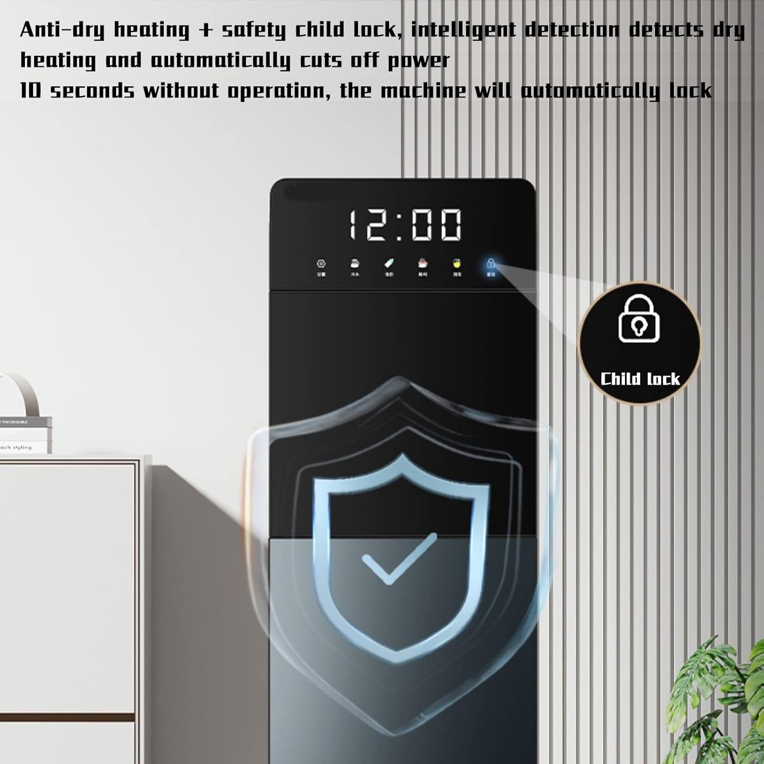 Bottom Loading Water Cooler Hot Cold Freestanding 5 Gallon Home Office