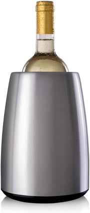 Wine Bottle Cooler Stainless Steel Tabletop Chiller Keeps Wine Cold Hours